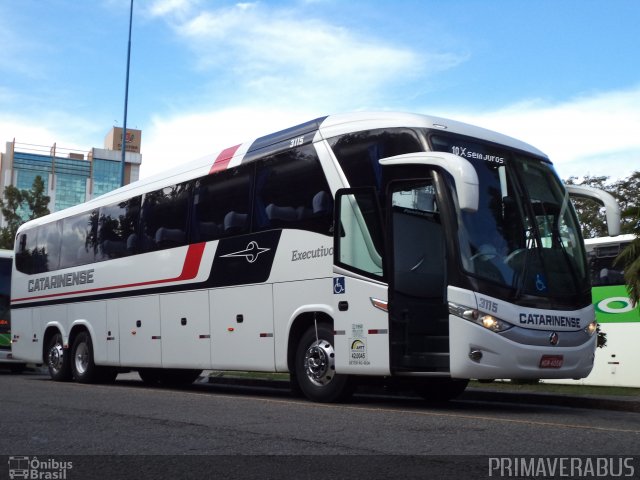 Auto Viação Catarinense 3115 na cidade de Curitiba, Paraná, Brasil, por Alexandre Rodrigo. Número da foto: #2768483.