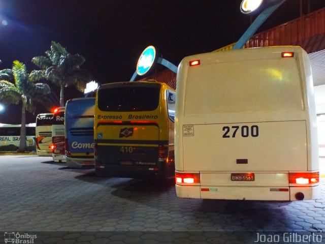 Ônibus Particulares 2700 na cidade de Guaratinguetá, São Paulo, Brasil, por Joao Gilberto. ID da foto: 2767857.