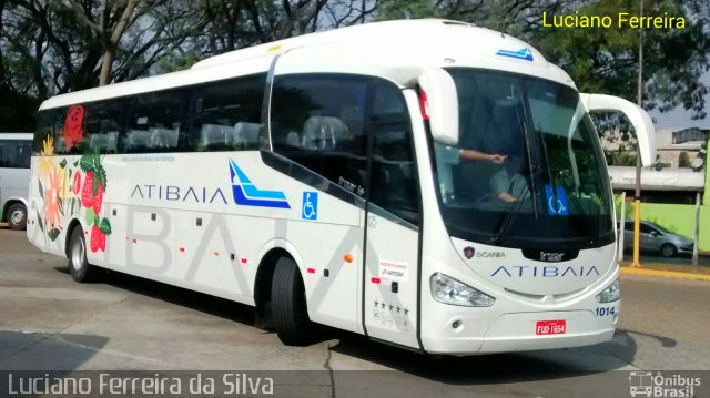 Viação Atibaia São Paulo 1014 na cidade de São Paulo, São Paulo, Brasil, por Luciano Ferreira da Silva. ID da foto: 2768192.