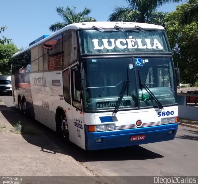 Lucélia Transportes 5800 na cidade de Lucélia, São Paulo, Brasil, por Diego Carlos Oliveira. Número da foto: #2768533.