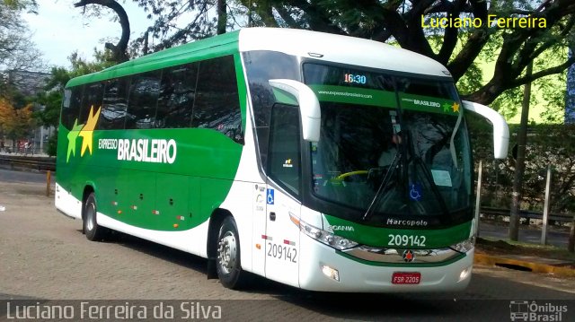 Expresso Brasileiro 209142 na cidade de São Paulo, São Paulo, Brasil, por Luciano Ferreira da Silva. ID da foto: 2768195.