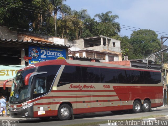 Santa Maria Fretamento e Turismo > Transportes Santa Maria(SP) 900 na cidade de São Bernardo do Campo, São Paulo, Brasil, por Marco Antonio da Silva. Número da foto: #2769122.
