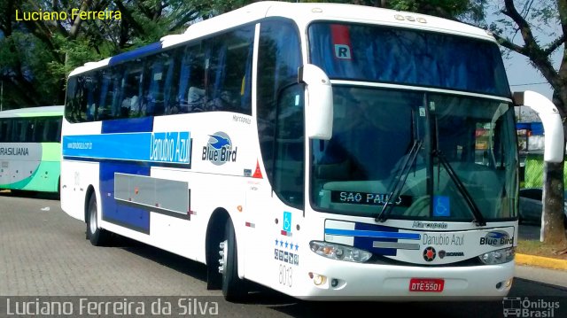 VIDA - Viação Danúbio Azul 8013 na cidade de São Paulo, São Paulo, Brasil, por Luciano Ferreira da Silva. ID da foto: 2768200.