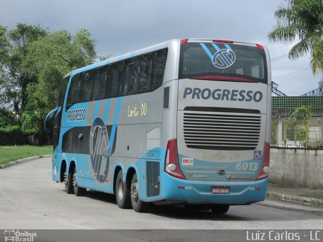 Auto Viação Progresso 6013 na cidade de Recife, Pernambuco, Brasil, por Luiz Carlos de Santana. ID da foto: 2770950.