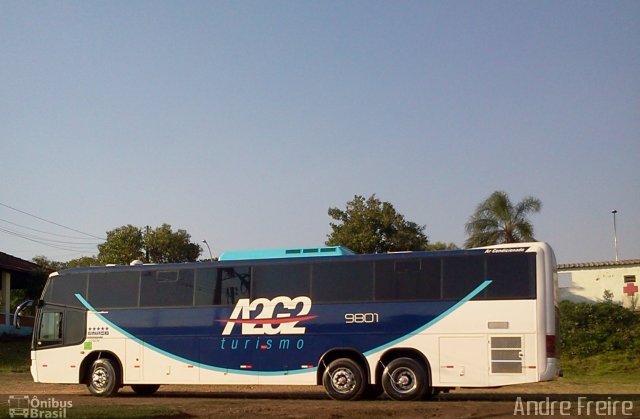 A2G2 Turismo 9801 na cidade de Guareí, São Paulo, Brasil, por Andre Freire. ID da foto: 2770086.