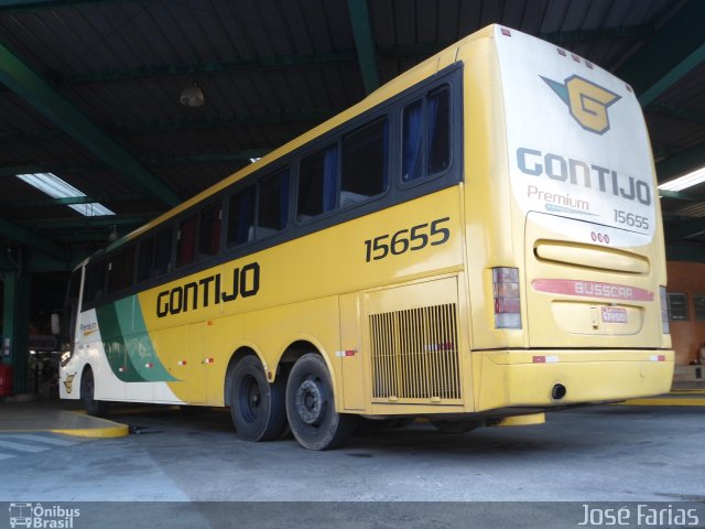 Empresa Gontijo de Transportes 15655 na cidade de Resende, Rio de Janeiro, Brasil, por Junior Almeida. ID da foto: 2770634.