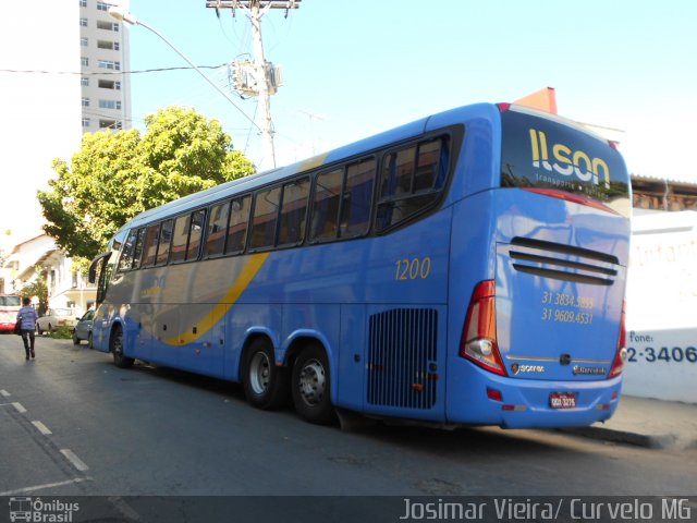 Ilson Turismo 1200 na cidade de Curvelo, Minas Gerais, Brasil, por Josimar Vieira. Número da foto: #2771719.