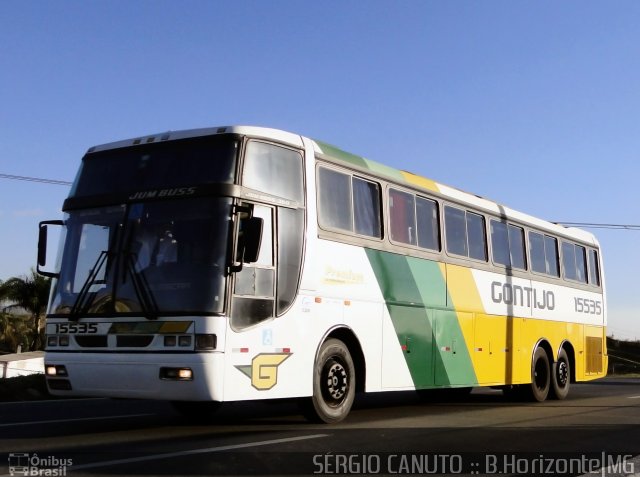 Empresa Gontijo de Transportes 15535 na cidade de Belo Horizonte, Minas Gerais, Brasil, por Sérgio Augusto Braga Canuto. ID da foto: 2771776.