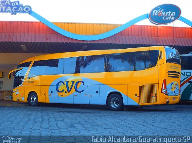 CVC Turismo 3122 na cidade de Guaratinguetá, São Paulo, Brasil, por Fabio Alcantara. Número da foto: #2770153.