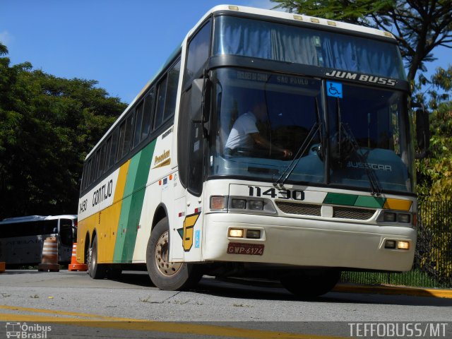 Empresa Gontijo de Transportes 11430 na cidade de São Paulo, São Paulo, Brasil, por Stefano  Rodrigues dos Santos. ID da foto: 2771237.