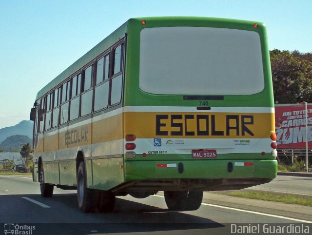 Reantur Transportes 740 na cidade de São José, Santa Catarina, Brasil, por Daniel Guardiola. Número da foto: #2771562.