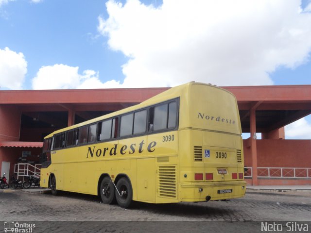 Viação Nordeste 3090 na cidade de Lajes, Rio Grande do Norte, Brasil, por Neto Silva. Número da foto: #2772080.