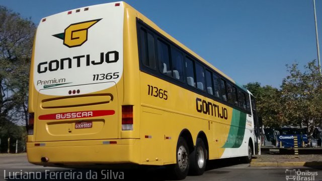 Empresa Gontijo de Transportes 11365 na cidade de São Paulo, São Paulo, Brasil, por Luciano Ferreira da Silva. ID da foto: 2772985.