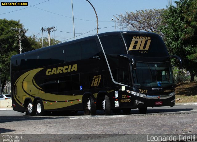Viação Garcia 7347 na cidade de São Paulo, São Paulo, Brasil, por Leonardo Fidelli. Número da foto: #2772137.