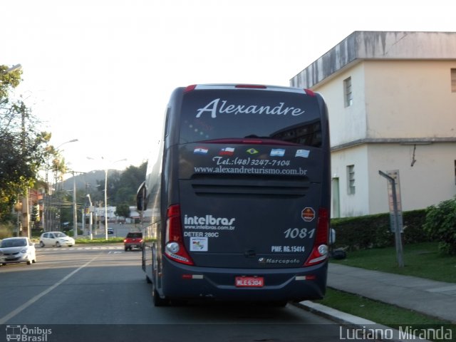 Alexandre Turismo 1081 na cidade de Viçosa, Minas Gerais, Brasil, por Luciano Miranda. ID da foto: 2772216.