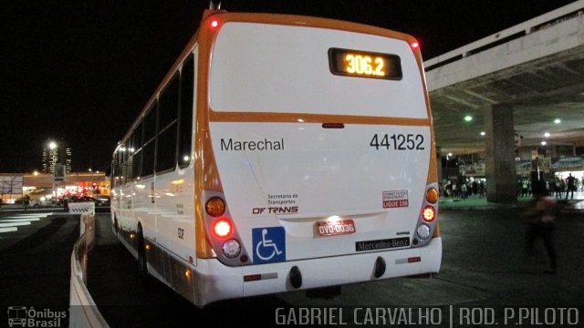 Auto Viação Marechal Brasília 441252 na cidade de Brasília, Distrito Federal, Brasil, por Gabriel Carvalho. Número da foto: #2772085.