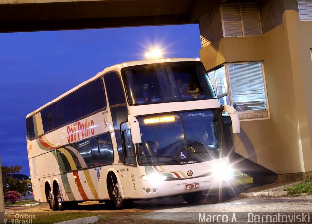 Expresso São Pedro 1000 na cidade de Florianópolis, Santa Catarina, Brasil, por Marco A.   Bornatoviski. Número da foto: #2773637.