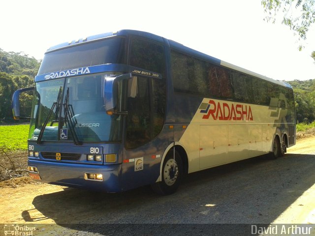 Radasha Turismo 810 na cidade de Tapiraí, São Paulo, Brasil, por David Arthur. ID da foto: 2775614.