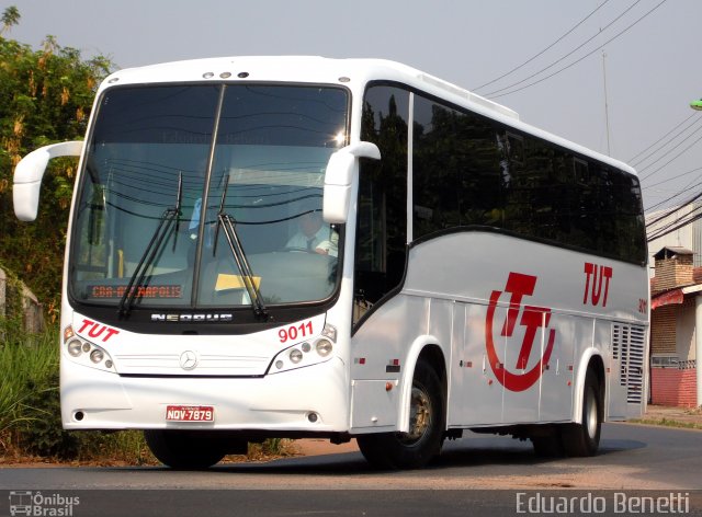 TUT Transportes 9011 na cidade de Cuiabá, Mato Grosso, Brasil, por Eduardo Benetti . ID da foto: 2775181.