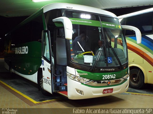Expresso Brasileiro 208142 na cidade de Guaratinguetá, São Paulo, Brasil, por Fabio Alcantara. Número da foto: #2775134.