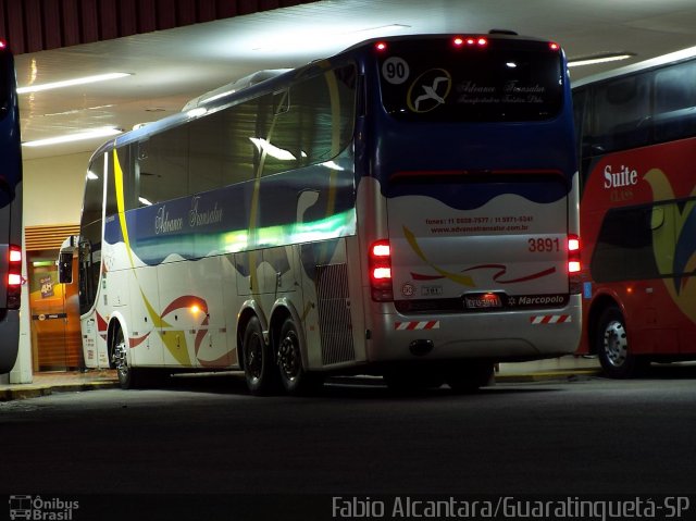 Advance Transatur 3891 na cidade de Guaratinguetá, São Paulo, Brasil, por Fabio Alcantara. Número da foto: #2775149.