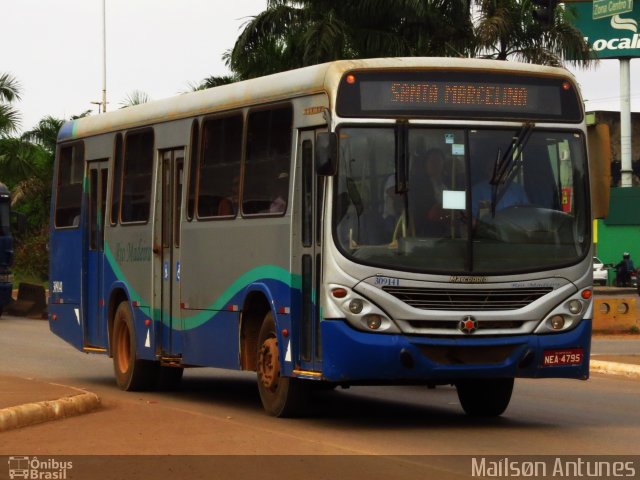 Transporte Coletivo Rio Madeira 309141 na cidade de Porto Velho, Rondônia, Brasil, por Maílsøn Antunes. Número da foto: #2775991.