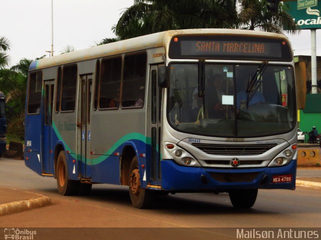 Transporte Coletivo Rio Madeira 309141 na cidade de Porto Velho, Rondônia, Brasil, por Maílsøn Antunes. ID da foto: 2775991.