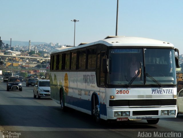 Pimentel Turismo 2800 na cidade de Belo Horizonte, Minas Gerais, Brasil, por Adão Raimundo Marcelino. Número da foto: #2776077.