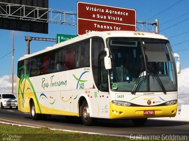 Reis Turismo 3425 na cidade de Vitória, Espírito Santo, Brasil, por Guilherme Goldman. Número da foto: #2776478.