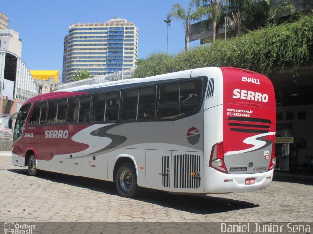 Viação Serro 24411 na cidade de Belo Horizonte, Minas Gerais, Brasil, por Daniel Junior Sena. Número da foto: #2774984.