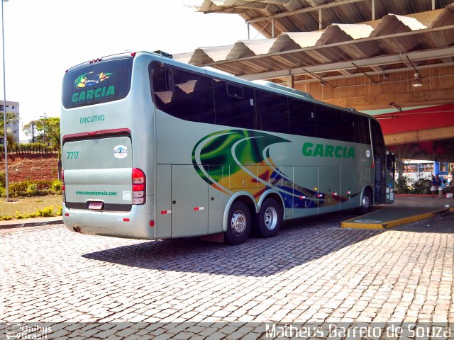 Viação Garcia 7717 na cidade de Americana, São Paulo, Brasil, por Matheus Barreto de Souza. Número da foto: #2774429.