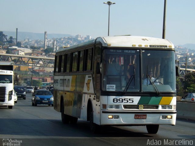 Empresa Gontijo de Transportes 8955 na cidade de Belo Horizonte, Minas Gerais, Brasil, por Adão Raimundo Marcelino. ID da foto: 2776137.