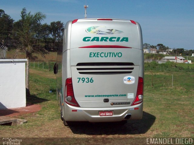 Viação Garcia 7936 na cidade de Apucarana, Paraná, Brasil, por Josino Vieira. Número da foto: #2774845.