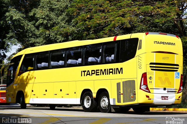 Viação Itapemirim 60777 na cidade de São Paulo, São Paulo, Brasil, por Fabio Lima. Número da foto: #2776610.