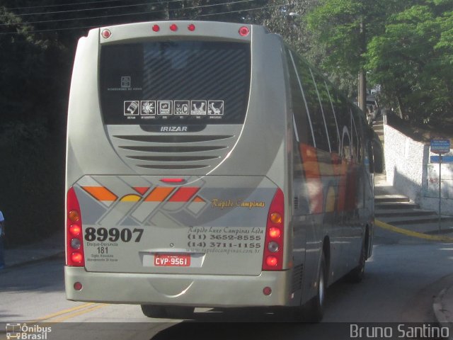 Rápido Campinas 89907 na cidade de Taboão da Serra, São Paulo, Brasil, por Bruno Santino. ID da foto: 2777935.