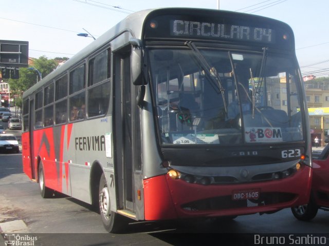 Viação Fervima 623 na cidade de Taboão da Serra, São Paulo, Brasil, por Bruno Santino. Número da foto: #2777926.