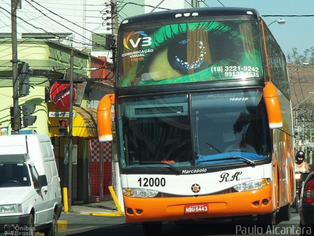 R.K. Turismo 12000 na cidade de Guaratinguetá, São Paulo, Brasil, por Paulo Alcantara. ID da foto: 2778658.