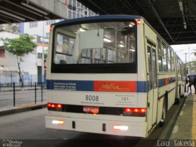 Metra - Sistema Metropolitano de Transporte 8008 na cidade de São Bernardo do Campo, São Paulo, Brasil, por Caio  Takeda. Número da foto: #2778487.