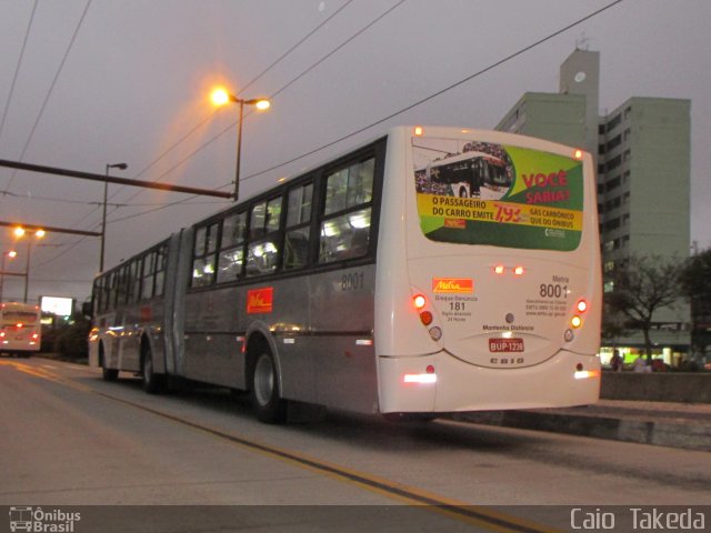 Metra - Sistema Metropolitano de Transporte 8001 na cidade de São Bernardo do Campo, São Paulo, Brasil, por Caio  Takeda. Número da foto: #2778520.
