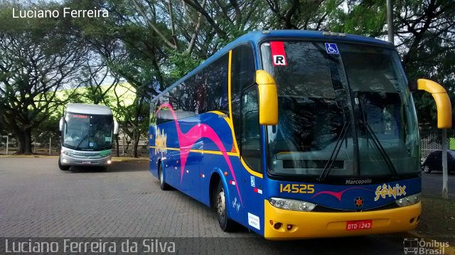 Rápido Expresso Fênix Viação 14525 na cidade de São Paulo, São Paulo, Brasil, por Luciano Ferreira da Silva. ID da foto: 2779529.