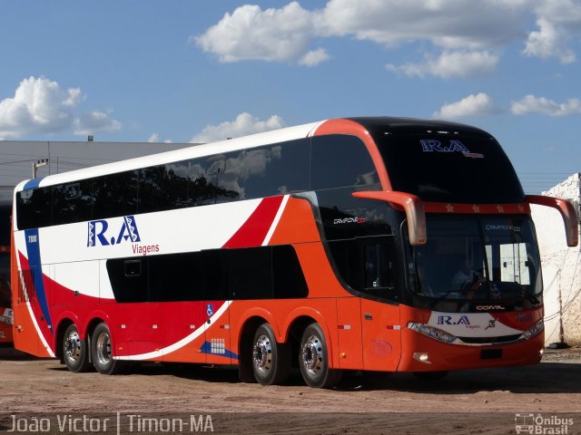R.A. Viagens 7800 na cidade de Timon, Maranhão, Brasil, por João Victor. Número da foto: #2780393.
