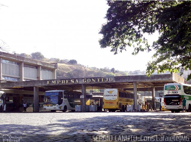 Empresa Gontijo de Transportes Garagem BHZ na cidade de Belo Horizonte, Minas Gerais, Brasil, por Sérgio Augusto Braga Canuto. ID da foto: 2780707.