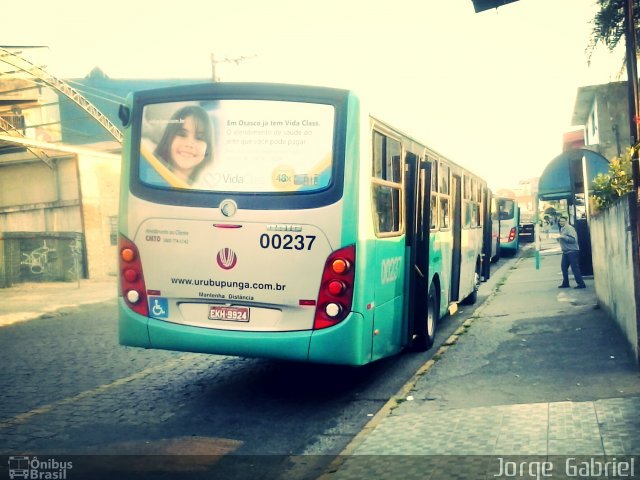 Auto Viação Urubupungá 00237 na cidade de Osasco, São Paulo, Brasil, por Jorge  Gabriel. Número da foto: #2778769.
