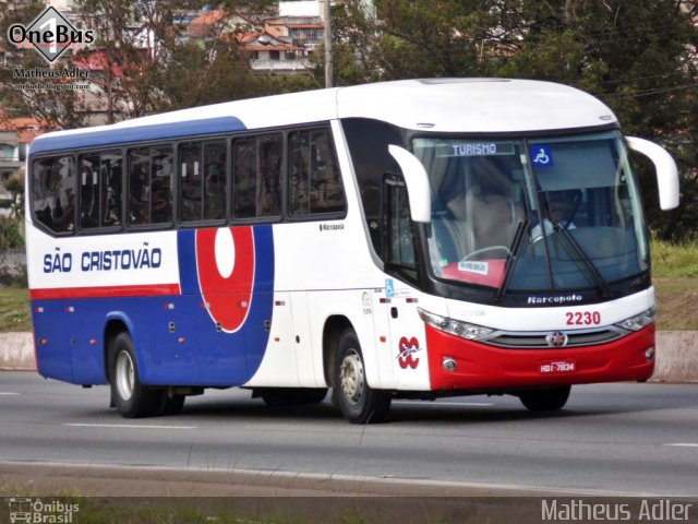Viação São Cristóvão 2230 na cidade de Belo Horizonte, Minas Gerais, Brasil, por Matheus Adler. Número da foto: #2779439.
