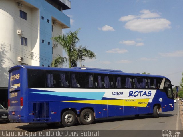 RodeRotas - Rotas de Viação do Triângulo 12603 na cidade de Ji-Paraná, Rondônia, Brasil, por Claudio Aparecido de Deus Sobral. Número da foto: #2778962.