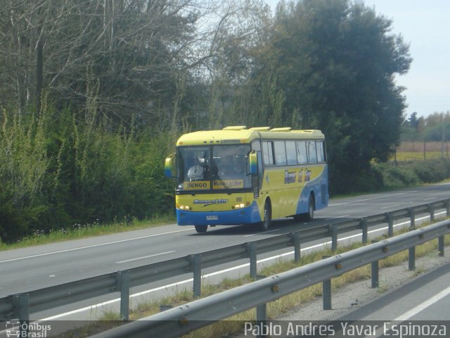 Buses al Sur 558 na cidade de Rengo, Cachapoal, Libertador General Bernardo O'Higgins, Chile, por Pablo Andres Yavar Espinoza. Número da foto: #2781766.