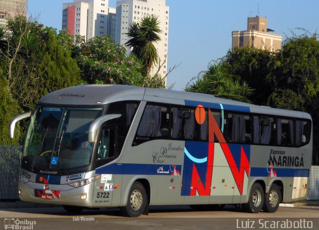 Expresso Maringá 5722 na cidade de Curitiba, Paraná, Brasil, por Luiz Scarabotto . Número da foto: #2782406.