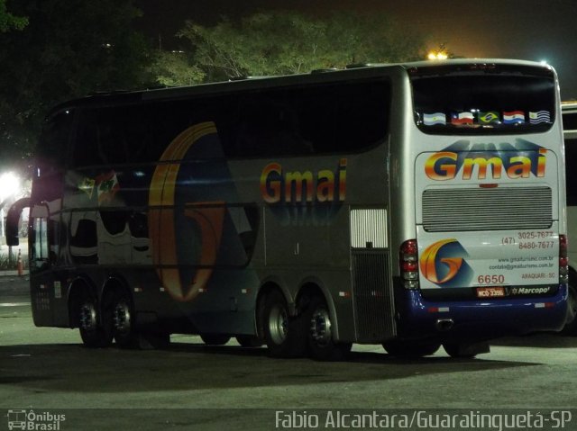 Gmai Turismo 6650 na cidade de Aparecida, São Paulo, Brasil, por Fabio Alcantara. ID da foto: 2781204.