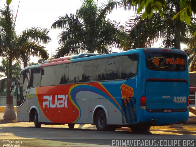 Expresso Rubi 4200 na cidade de Primavera do Leste, Mato Grosso, Brasil, por Alexandre Rodrigo. ID da foto: 2781371.