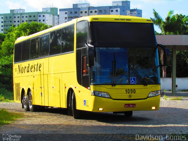 Viação Nordeste 1090 na cidade de Fortaleza, Ceará, Brasil, por Davidson  Gomes. ID da foto: 2782490.